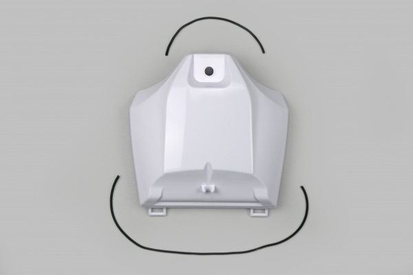 Airbox Cover white for Yamaha YZF 250 (2019-23) - WRF 250 (2020-25) - YZF 450 (2018-22) - WRF 450 (2019-25)